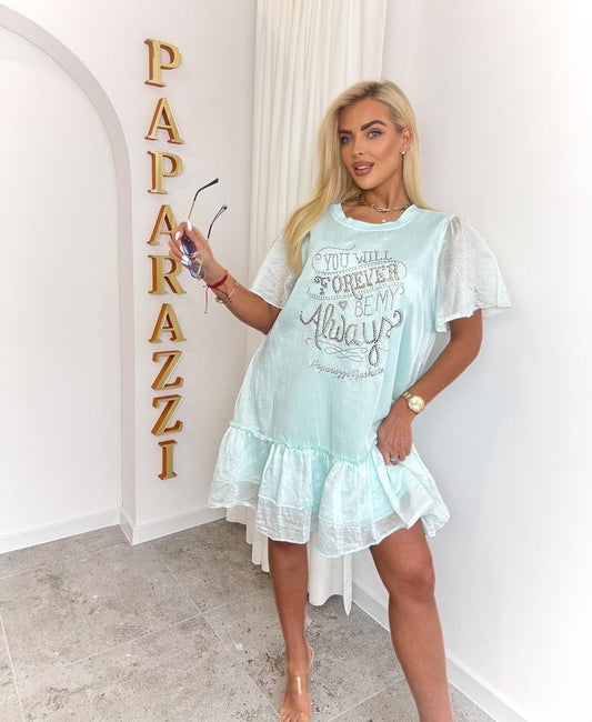 Paparazzi Fashion Mint Dress